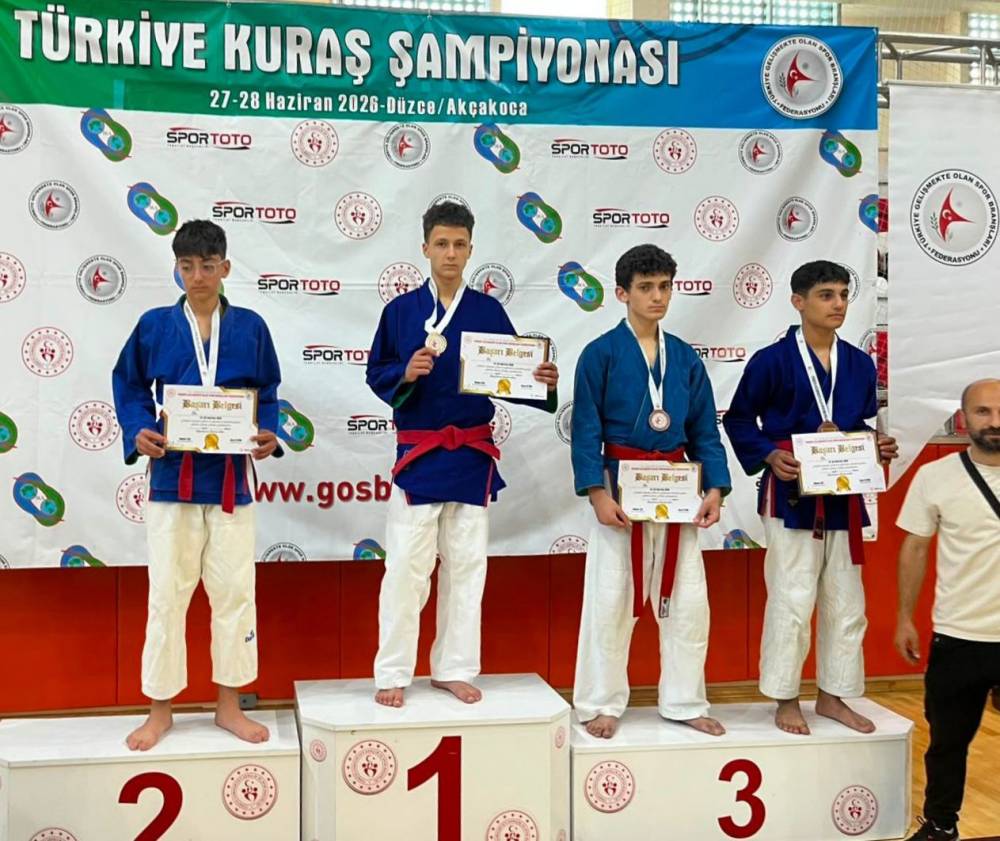 Burdurlu sporcu T&uuml;rkiye şampiyonu