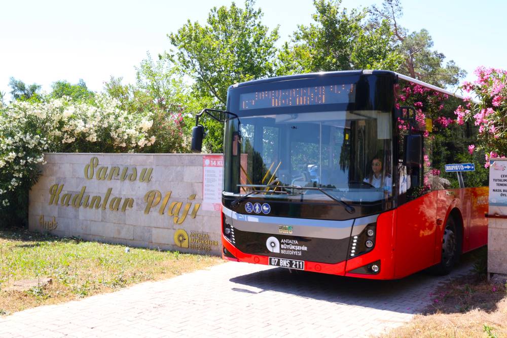 Sarısu Kadınlar Plajı'na &uuml;cretsiz ring seferi