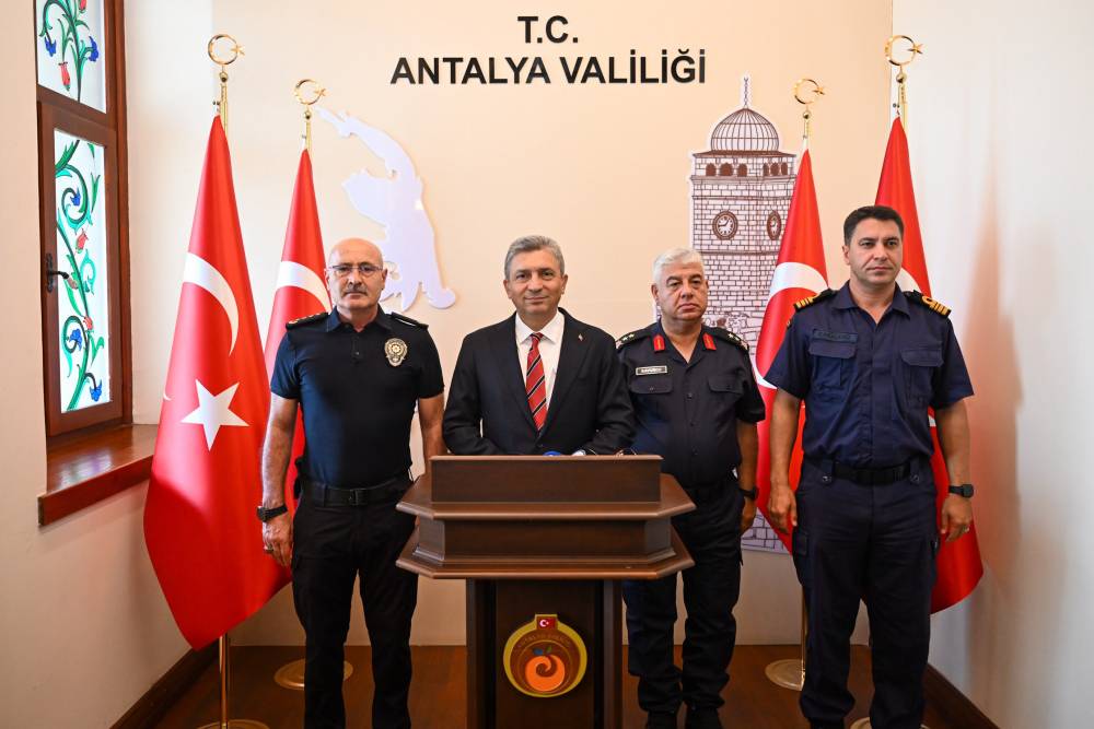 Antalya'da 1 ayda 11 bin 660 olay