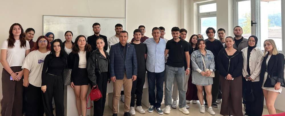 AGC Başkanı Taş, Gastronomi öğrencileriyle buluştu