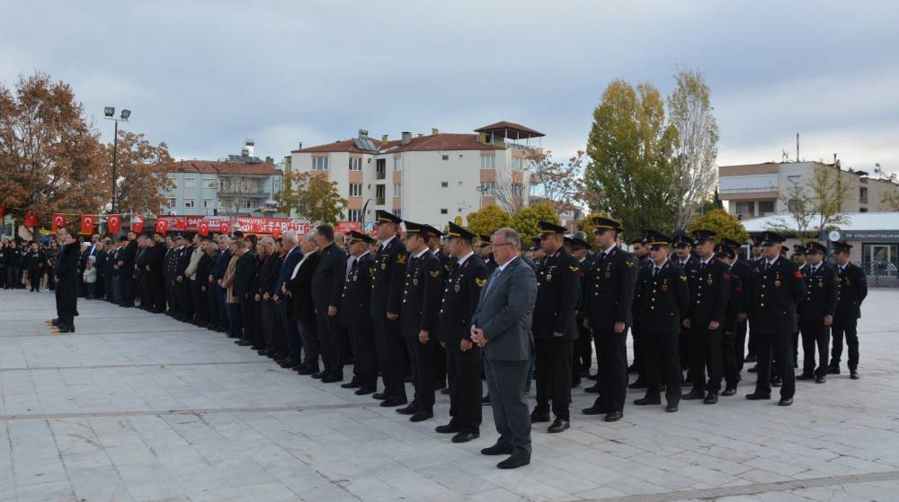 Atatürk Korkuteli'de anıldı