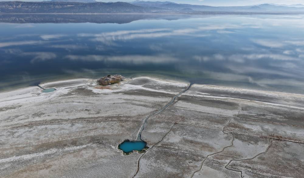 'Burdur Gölü'nün gözyaşları'