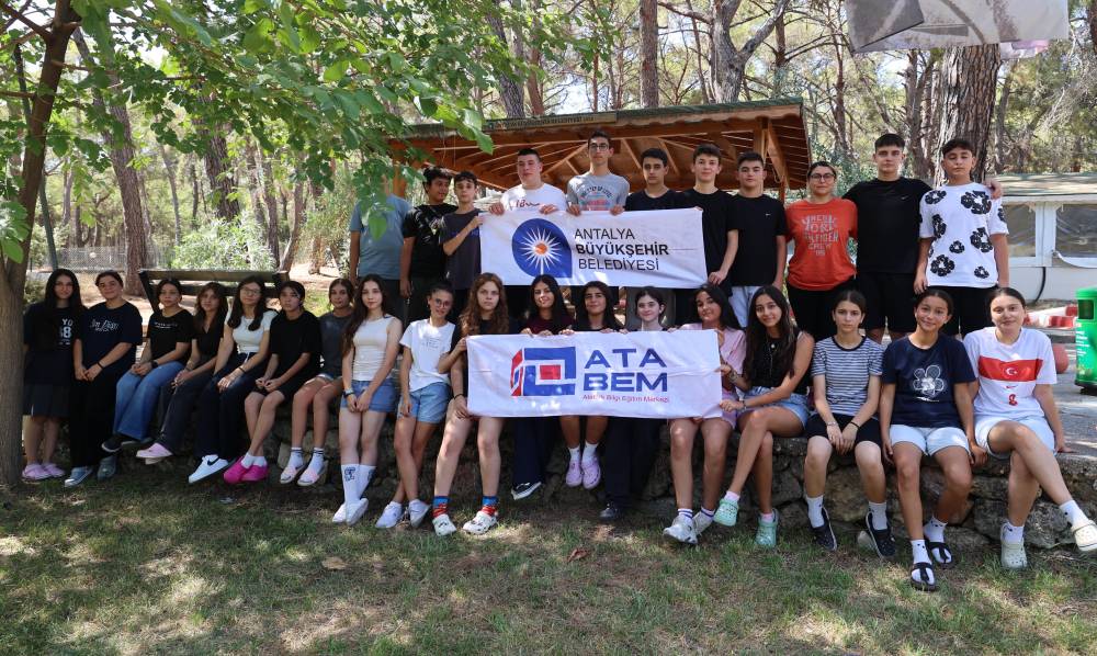 Büyükşehir Yaz Dönemi Gençlik Kampları başladı 