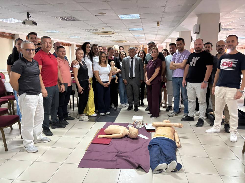 SGK personeline ilk yardım eğitimi 