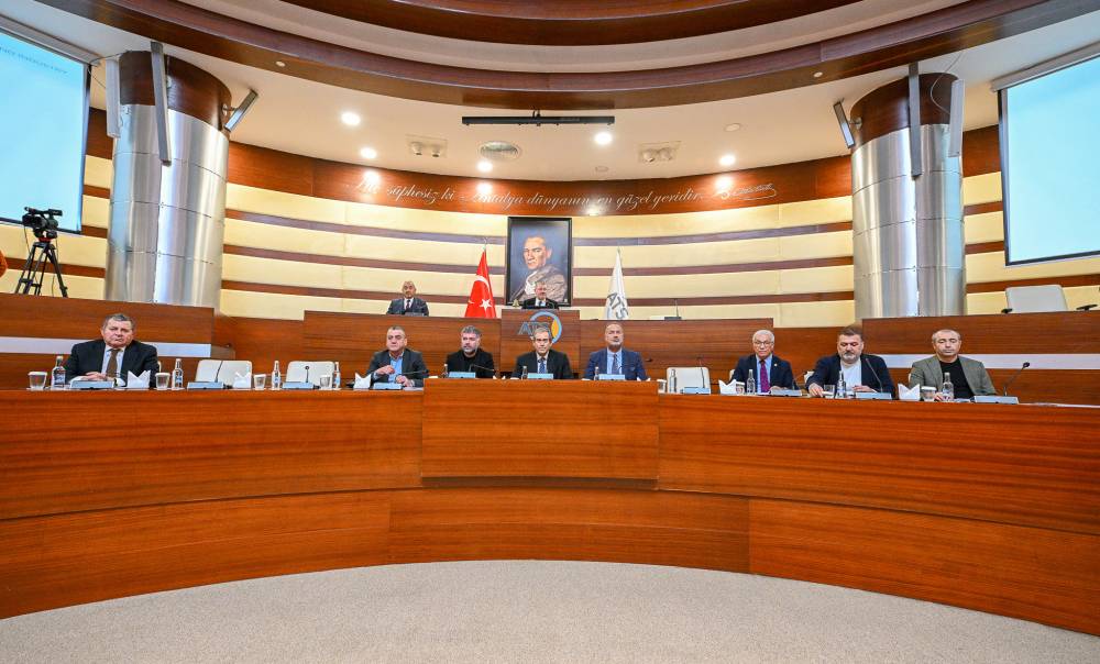 ATSO meclisinde hafriyat tartışması