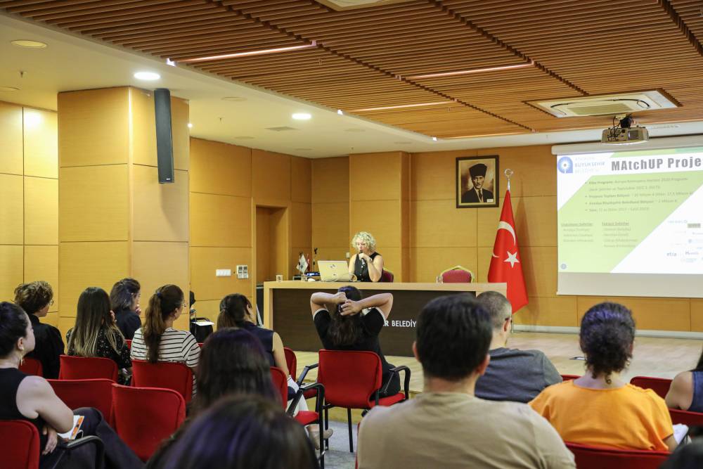 Antalya B&uuml;y&uuml;kşehir Belediyesi&rsquo;nin &ccedil;evre vizyonu anlatıldı