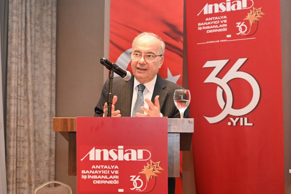 ANSİAD&rsquo;ın konuğu gazeteci Sedat Ergin 