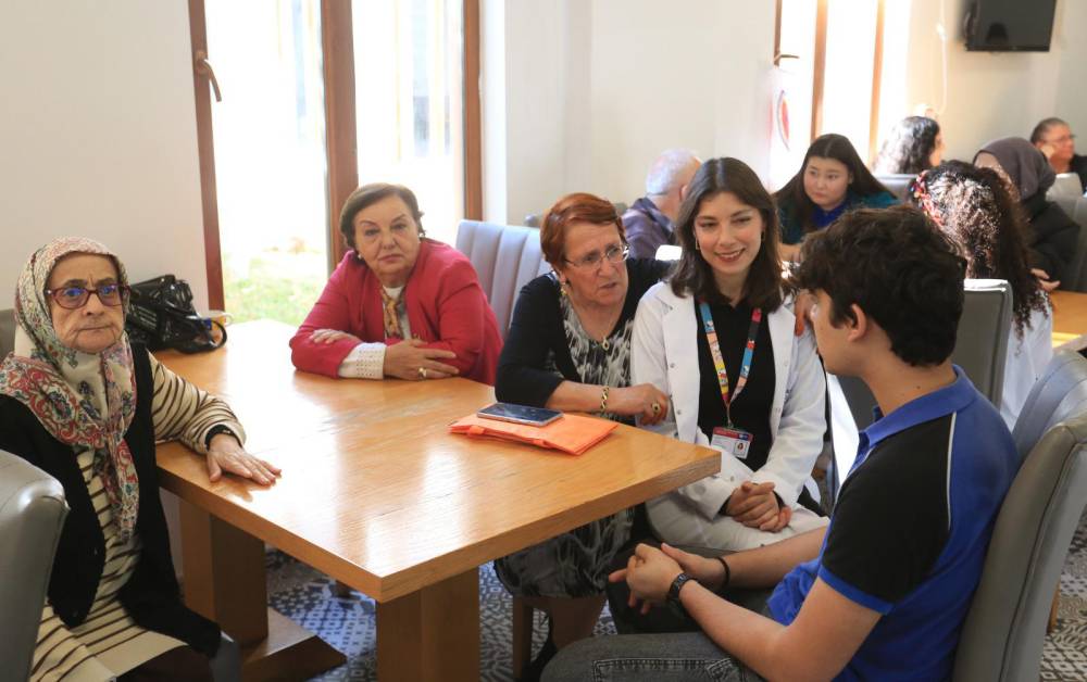 Kepez'de kuşakları buluşturan ziyaret